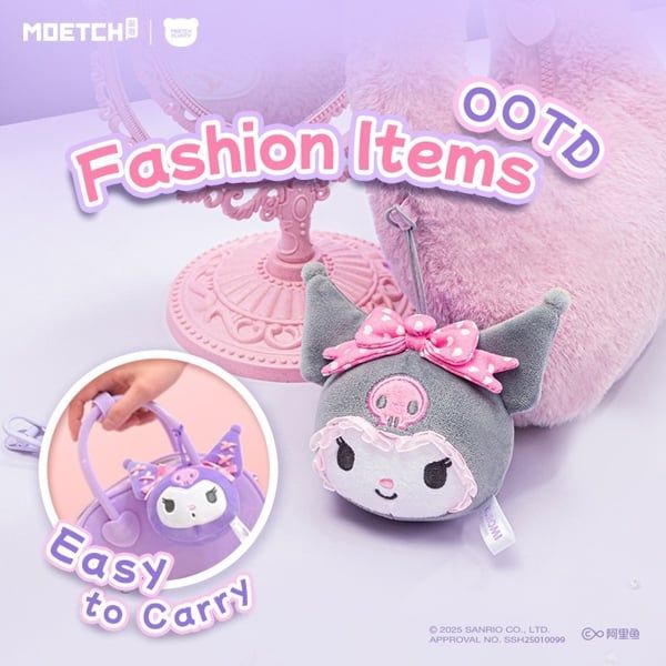  Móc bông Kuromi Girl's Hair Accessories Moetch MP03 