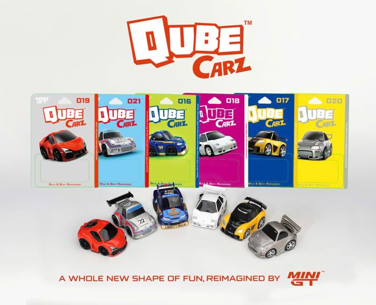  Set 6 xe mô hình 16-17-18-19-20-21 MiniGT QubeCarz QZ00-SET 