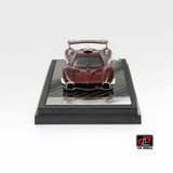 Mô hình xe Pagani Huayra R-carbon red limited edition tỉ lệ 1:64 LCD model LCD64028 