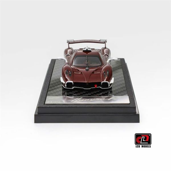 Mô hình xe Pagani Huayra R-carbon red limited edition tỉ lệ 1:64 LCD model LCD64028 
