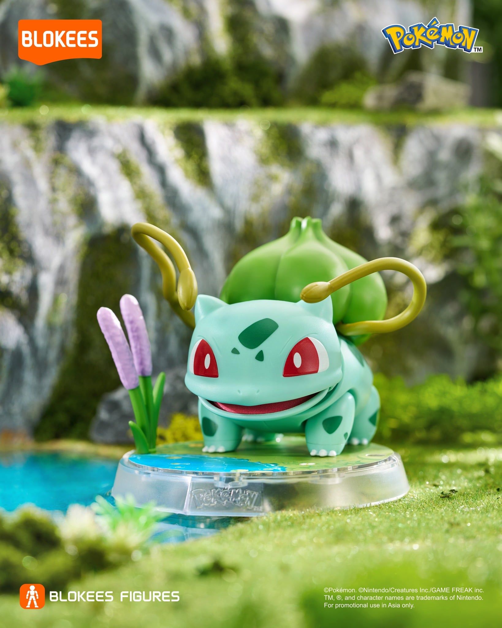  Mô hình lắp ráp Pokemon CV S02 Bulbasaur EP13 Blokees 74007 