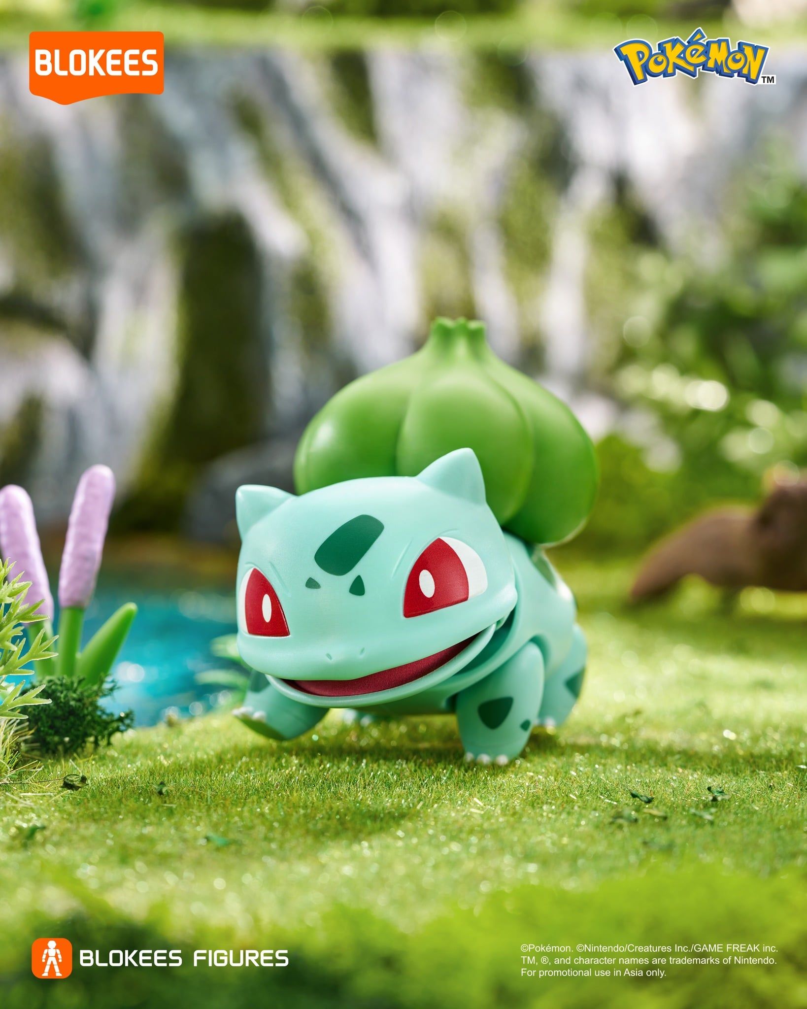  Mô hình lắp ráp Pokemon CV S02 Bulbasaur EP13 Blokees 74007 