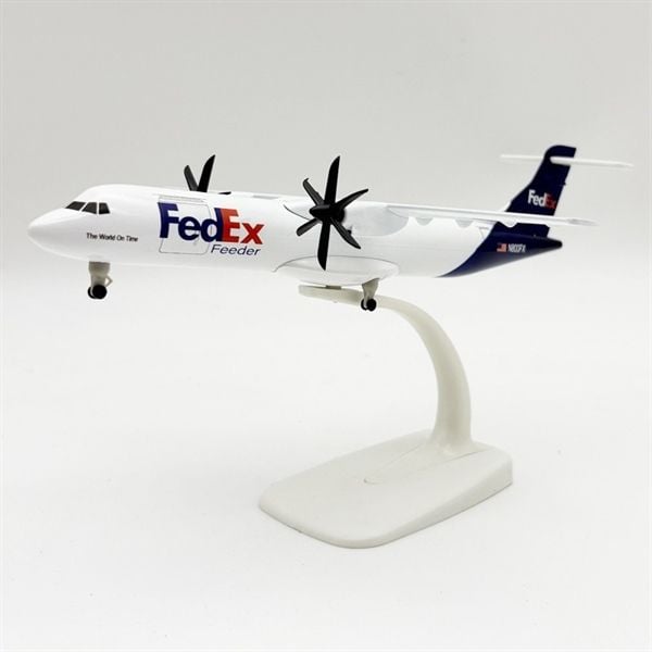  Mô hình máy bay cánh quạt Fedex ATR-72 20cm MB20151 