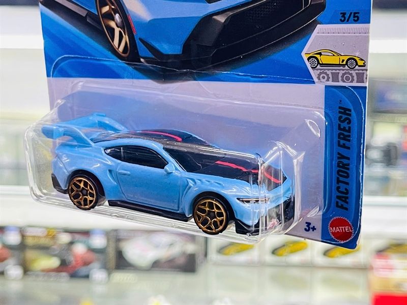  Mô hình xe Ford Mustang GTD Hotwheels kim loại có bản quyền chính hãng tỉ lệ 1:64 C4982-FO 