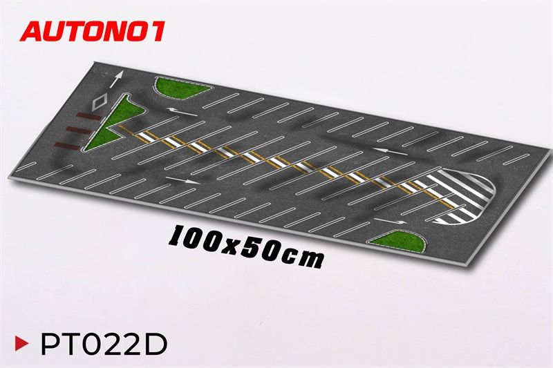 Phụ kiện thảm sa bàn chống trượt mô phỏng diorama bãi đỗ xe 45 slot kích thước 100x50 cho mô hình xe 1:64 Autono1 PT022 