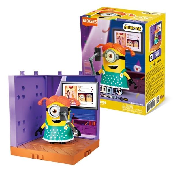  Mô hình Blokees Model Kits-preCOOL-Minions-05 Carl Streamer 74851 