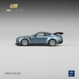  Mô hình xe Ford Mustang GTD Indulgent Blue tỉ lệ 1:64 CM Model CM64-GTD-02 
