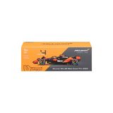  Mô hình xe đua McLaren F1 MCL38 2024 hộp mica có figure tỉ lệ 1:24 Bburago OT24089A 