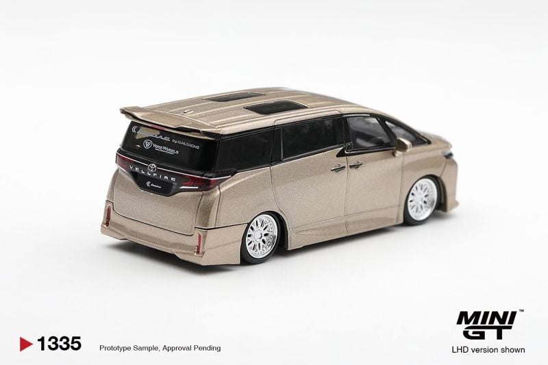  Mô hình xe Toyota Vellfire 40 KUHL Gold Metallic tỉ lệ 1:64 MGT01335-BL 