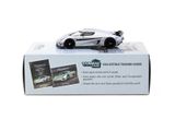  Mô hình xe Koenigsegg Regera Silver Metallic/Blue tỉ lệ 1:64 Tarmac Works T64G-TL017-SL 