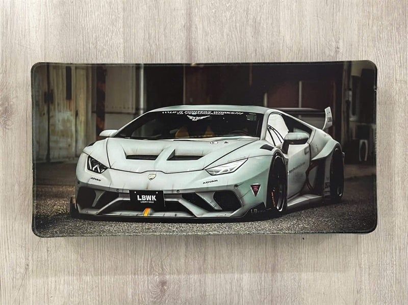  Phụ kiện Thảm lót chống trượt chủ đề siêu xe Race board F1 kích thước 30x60cm Autono1 PT132A 