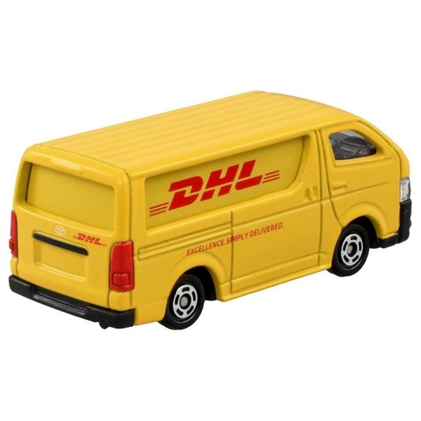  Mô hình xe van chở hàng DHL Delivery car No.102 tỉ lệ 1:64 Tomica 223993 