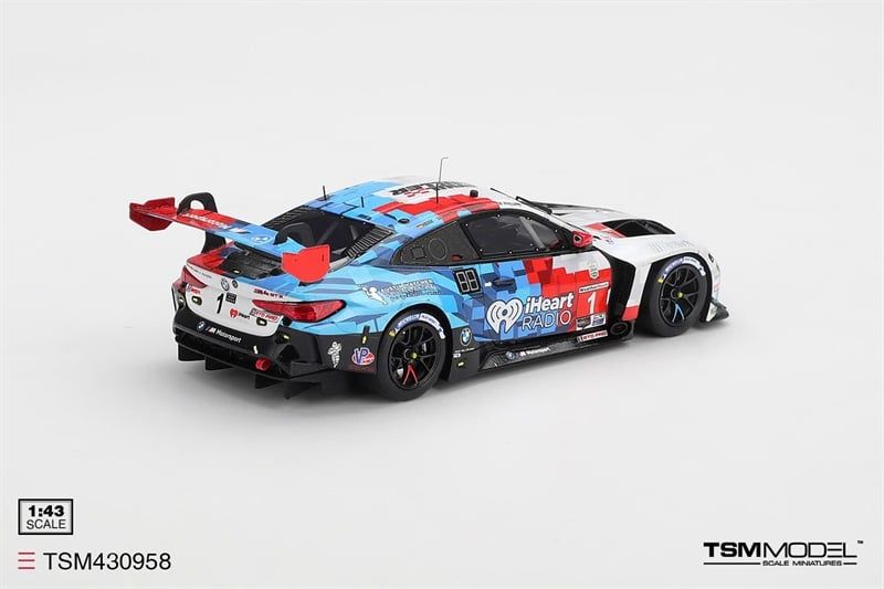  Mô hình xe BMW M4 GT3 EVO #1 Paul Miller Racing 2026 IMSA Daytona 24 Hrs Class Winner tỉ lệ 1:43 TSM Model TSM430958 