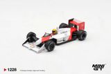  Mô hình xe McLaren MP4/4 #12 Ayrton Senna 1988 Canadian Grand Prix Winner tỉ lệ 1:64 MiniGT MGT01228 