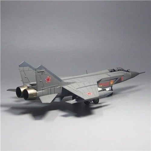  Mô hình máy bay chiến đấu Soviet Russia MiG-31 Foxhound supersonic interceptor tỉ lệ 1:72 Ns models MBQS059 