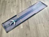  Phụ kiện trưng bày đường băng chất liệu in pp 30x120cm cán mờ chống nước bụi bẩn dành cho máy bay mô hình nhiều tỉ lệ DR051 
