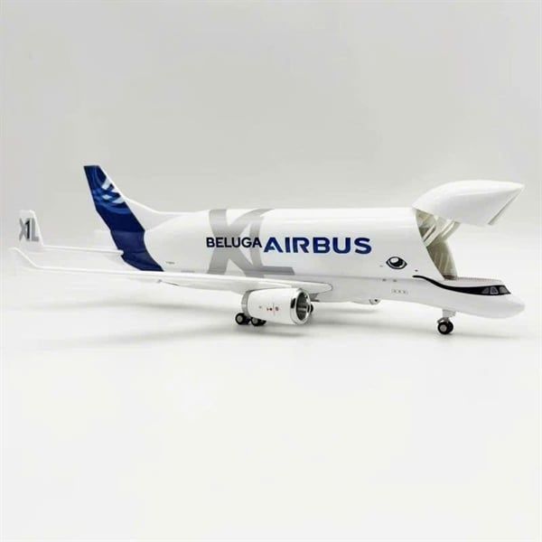  Mô hình máy bay vận tải Airbus Beluga XL kích thước 30cm MB30043 