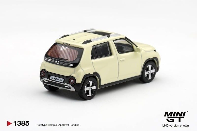  Mô hình xe Hyundai Casper Butter Cream Yellow Pearl tỉ lệ 1:64 MiniGT MGT01385-L 