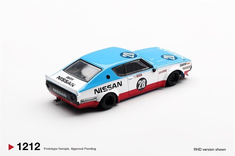  Mô hình xe Nissan Skyline Kenmeri Liberty Walk Nissan Racing '75 concept tỉ lệ 1:64 MiniGT 