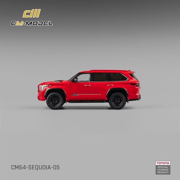  Mô hình xe Toyota Sequoia Red tỉ lệ 1:64 CM Model CM64-SEQUOIA-05 