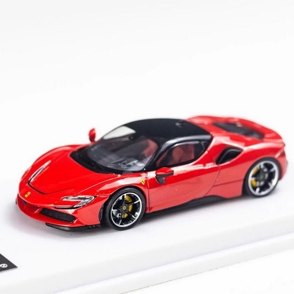  Mô hình xe Ferrari SF90 Stradale tỉ lệ 1:64 Mj model MJ-SF90-1 
