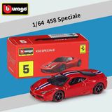  Mô hình xe Ferrari 458 Speciale Red tỉ lệ 1:64 Bburago 18-56115 OT64835G 