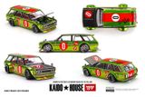 [Hàng loose] Mô hình xe DATSUN 510 WAGON KAIDO 0G FLO YELLOW tỉ lệ 1:64 Kaido House KHMG164 