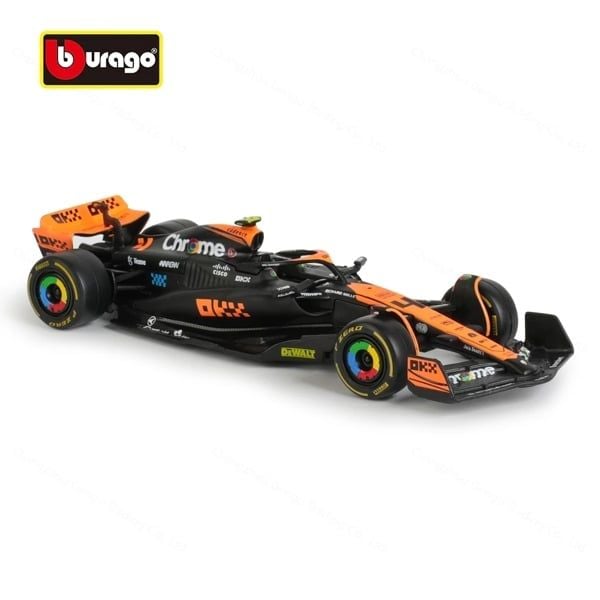 Mô hình xe đua F1 McLaren MCL60 S23 Singapore tỉ lệ 1:43 Bburago OT317 