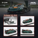  Mô hình xe ô tô Kenigsegg Jesko Attack Elite Series Limited to 999pcs bản thường tỉ lệ 1:64 HKM Premium OT64621 
