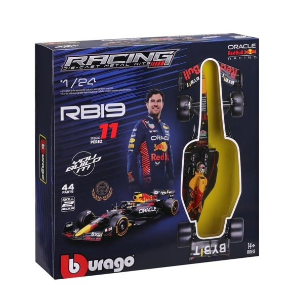  Mô hình xe đua F1 Formula Red Bull RB19 lắp ghép 44 mảnh 28502 tỉ lệ 1:24 Bburago OT24124 
