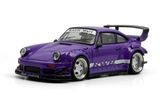  Mô hình xe Porsche 930 RWB Rauh Welt color purple tỉ lệ 1:64 Model Model MM64-RWB930-003 Purple 