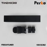  Mô hình xe container Freightliner black warrior tỉ lệ 1:64 Time micro x Perka TM800113 