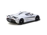  Mô hình xe Koenigsegg Regera Silver Metallic/Blue tỉ lệ 1:64 Tarmac Works T64G-TL017-SL 