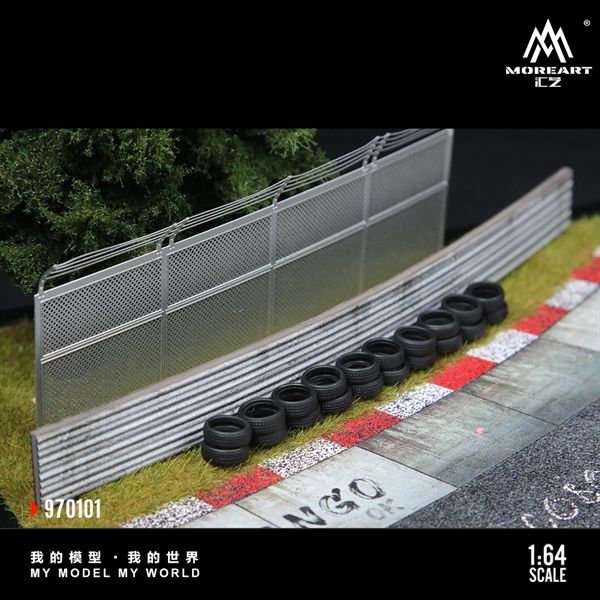  Mô hình hộp trưng bày mô phỏng đường đua Nurburgring Model 01 tỉ lệ 1:64 MoreArt MO970101 