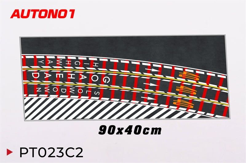  Phụ kiện thảm sa bàn chống trượt mô phỏng diorama đường cua cao tốc kích thước 90x40 cho mô hình xe 1:64 Autono1 PT024 