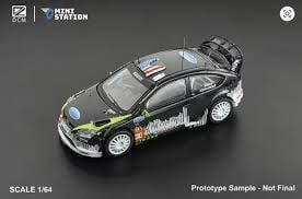  Mô hình xe Ford Ken Block Rally Edition 43# tỉ lệ 1:64 Mini Station x DCM OT64406 