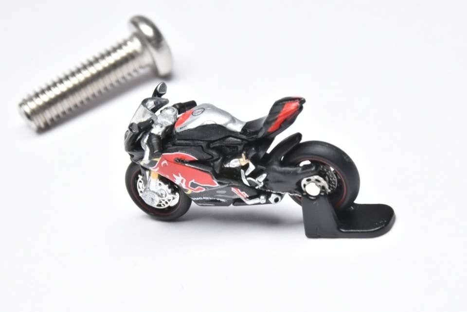  Mô hình xe mô tô Ducati 1299S Red Bull kim loại bánh xoay được tỉ lệ 1:64 Alloy Model OT64512 