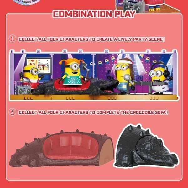  Mô hình lắp ráp Blokees Model Kits-preCOOL-Minions-06 Stuat dance74852 
