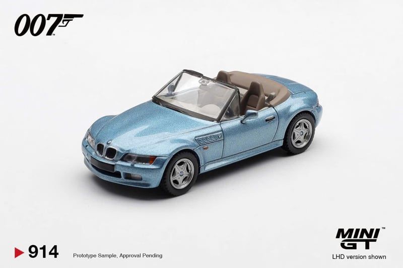 Mô hình xe BMW Z3 Traditional Chinese Blister Packaging bản card tỉ lệ 1:64 Minigt MGT00914 
