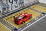  Mô hình xe Porsche RWB 993 sup white flower pattern tỉ lệ 1:64 DEcode DE6416010 