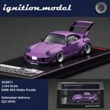  Mô hình xe RWB 993 Matte Purple tỉ lệ 1:64 Ignition Model IG3871 