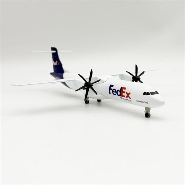  Mô hình máy bay cánh quạt Fedex ATR-72 20cm MB20151 