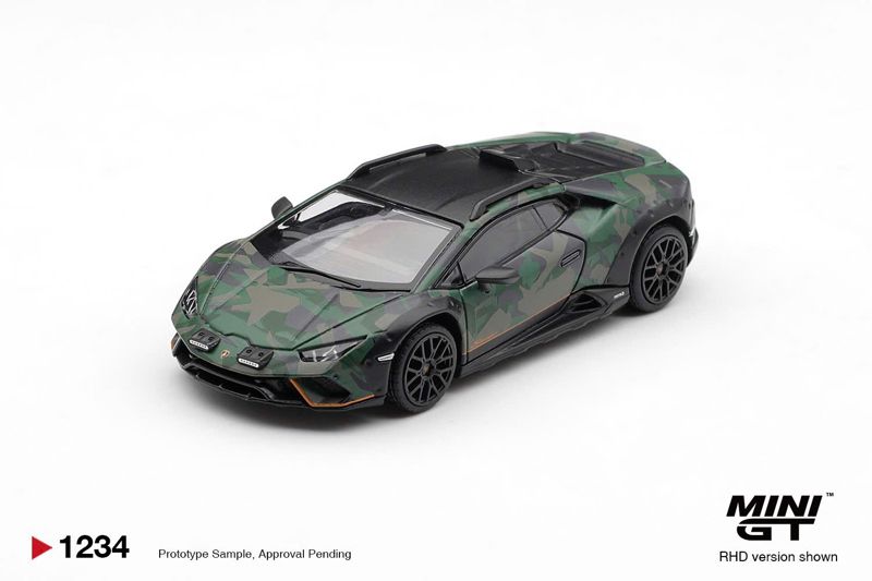  Mô hình xe Lamborghini Huracán Sterrato All Terrarin BOSCO tỉ lệ 1:64 MiniGT MGT01234 