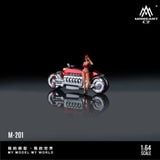 Mô hình nhân vật và xe Dodge Tomahawk World's Fastest Motorcycle red bikini tỉ lệ 1:64 MoreArt MO222201 