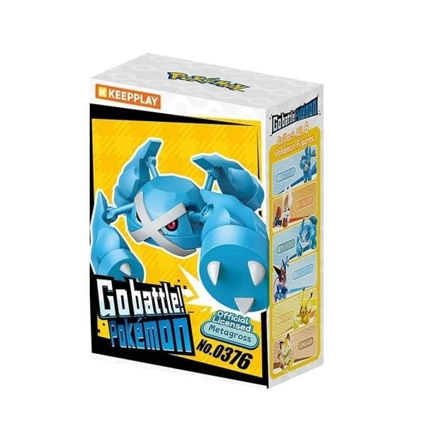  Mô hình lắp ráp Go battle! Pokémon Vol 2 Metagross PP07 Keepplay 32395 
