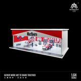  Hộp trưng bày mô phỏng diroram Marlboro maintenance workshop Lighting Assembly Scene tỉ lệ 1:64 M-cool MoreArt MO914107 