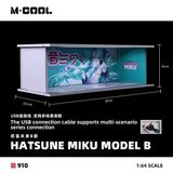  Hộp trưng bày mô phỏng garage/showrrom Hatsune Miku B có đèn led tỉ lệ 1:64 M · COOL MC914910 