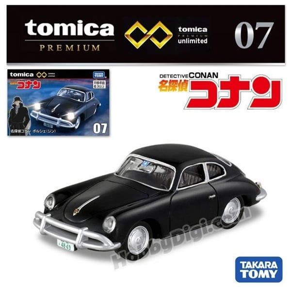  Mô hình xe Porsche Jin Detective Conan Thám tử Conan No.07 tỉ lệ 1:64 Tomica Premium 297673 