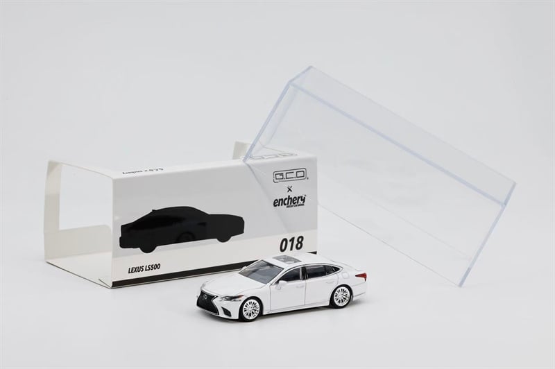  Mô hình xe Lexus LS500 White tỉ lệ 1:64 GCD X Enchery GE-004-18 