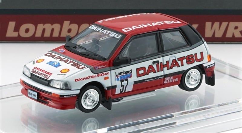  Mô hình xe Daihatsu Charade -1989 Lombard Rally WRC limited 699pcs (Malaysia Excluisive) tỉ lệ 1:64 BMC model TMCS2025 